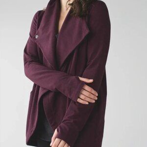 Lululemon Athletica Burgundy Blazer